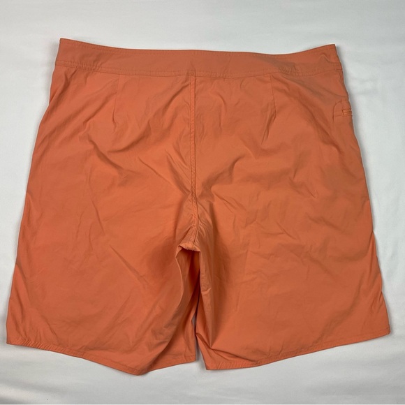 Patagonia Mens Wavefarer Board Shorts Sz 40 Salmon Pink Boat Surf Fishing B2 - Picture 2 of 8